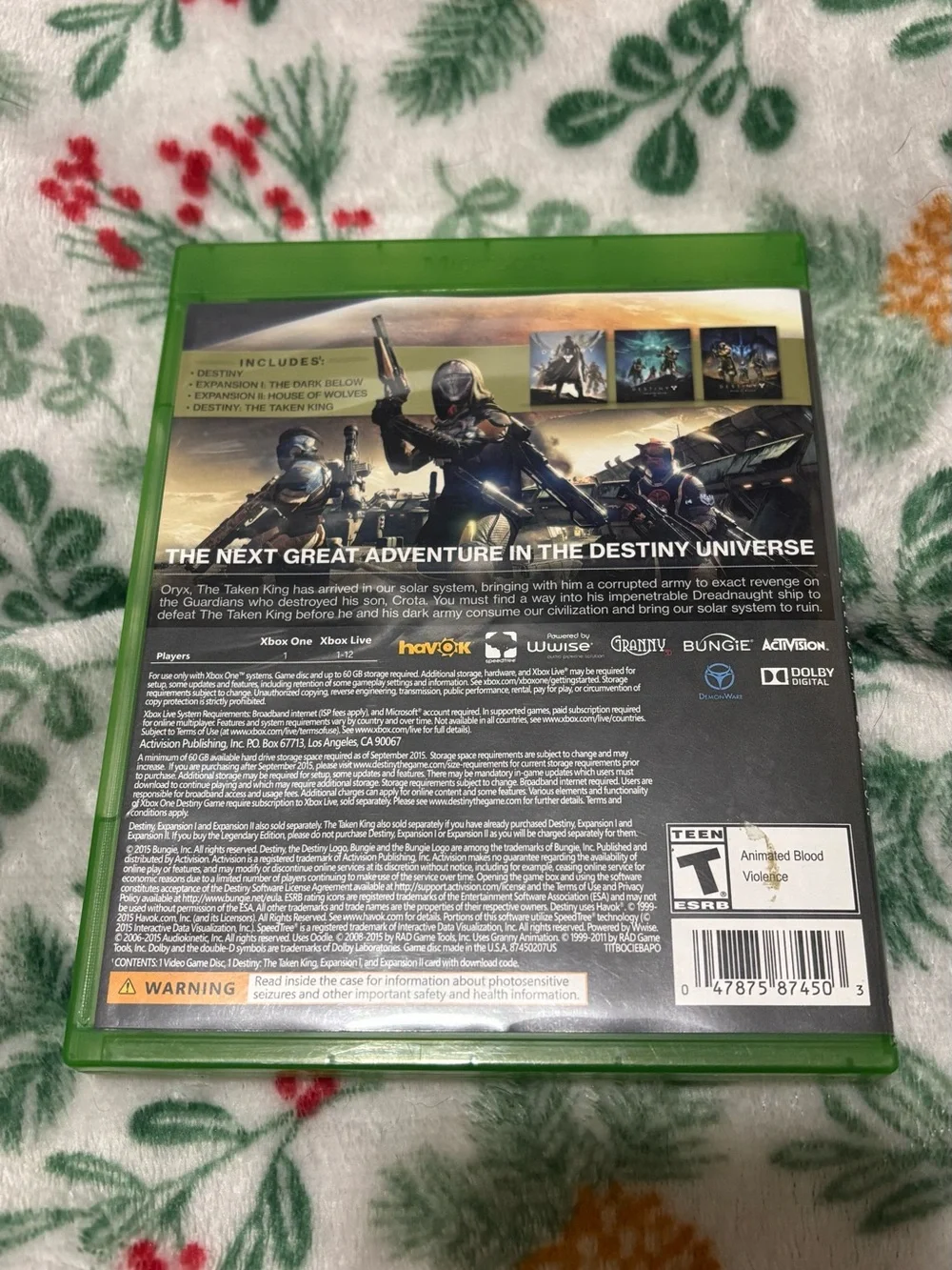 XBOX ONE Game | Xbox 1 Games | Destiny Xbox One | Destiny The Taken King | Xbox
